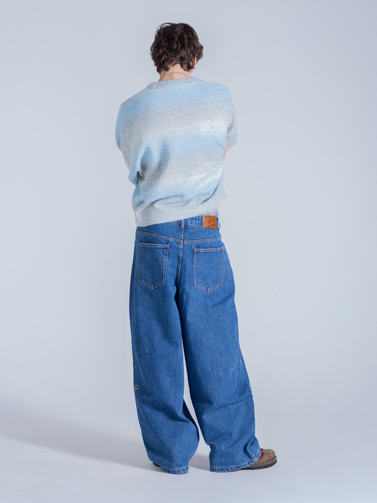 GRADIENT KNIT - BLUE MIST