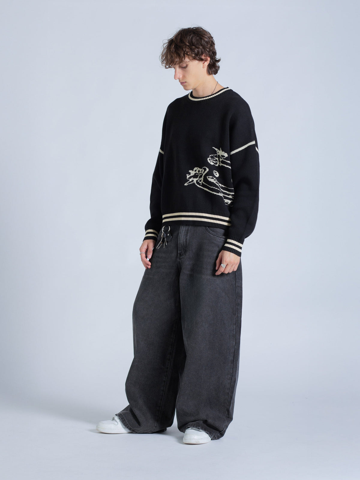 CHERUBS KNIT - BLACK