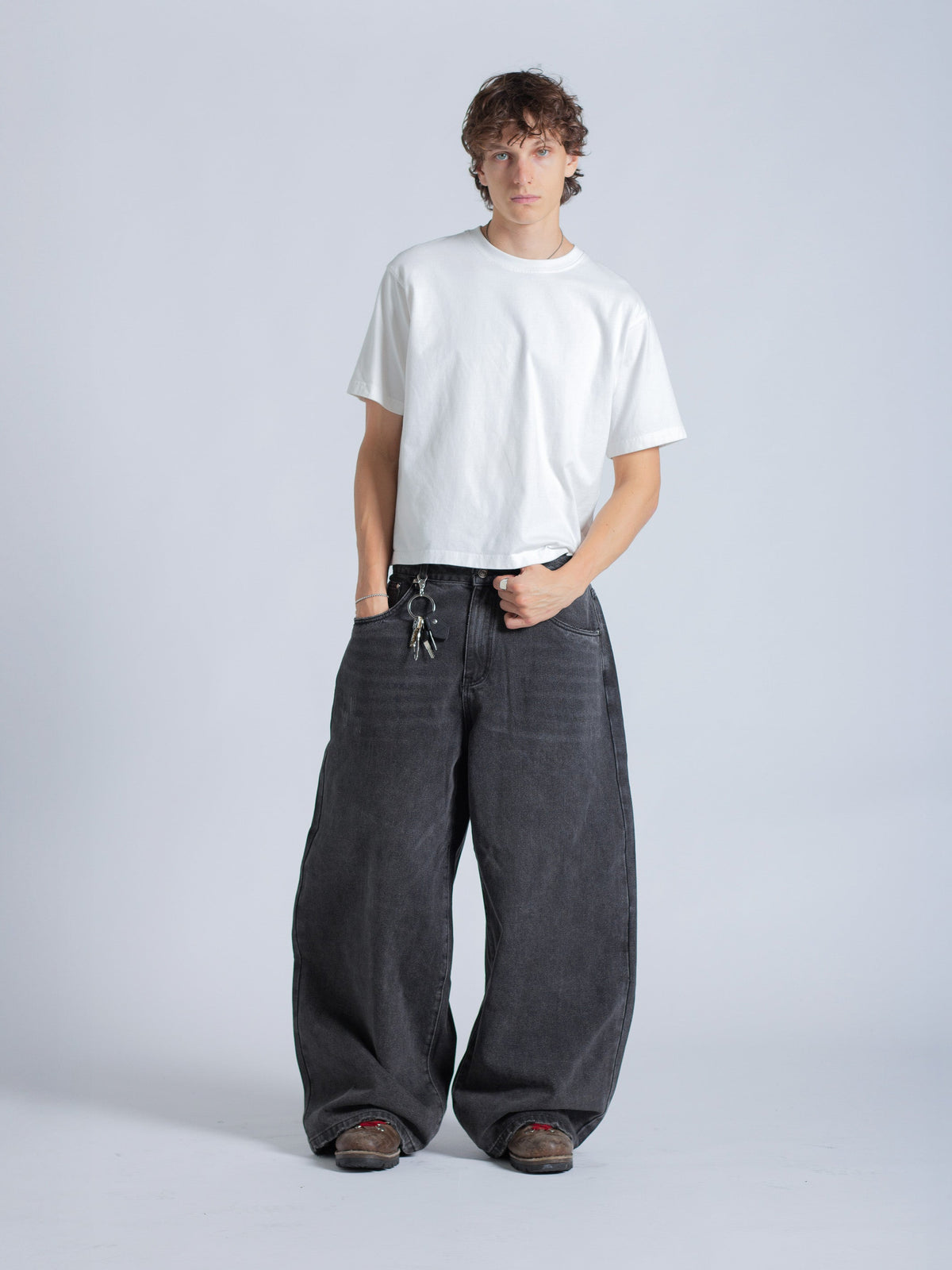 POLARIS JEANS - WASHED BLACK