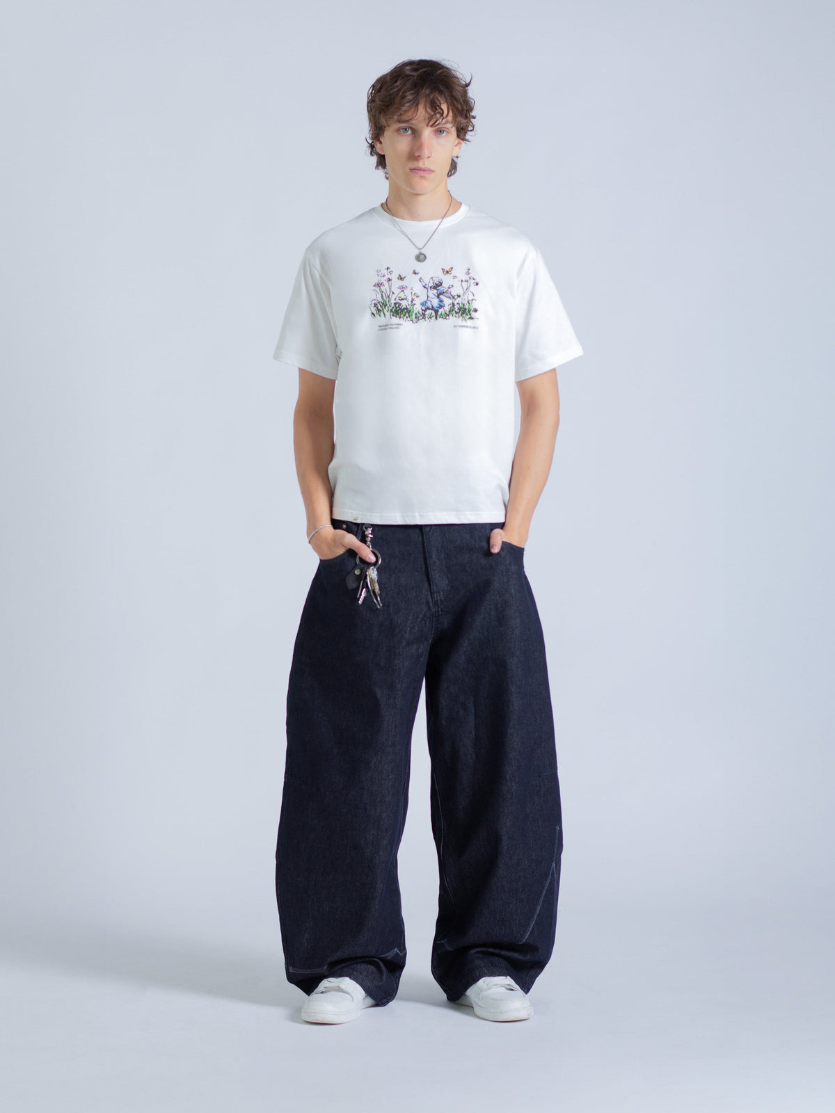 SEARCHING FOR THE DRM TEE - WHITE