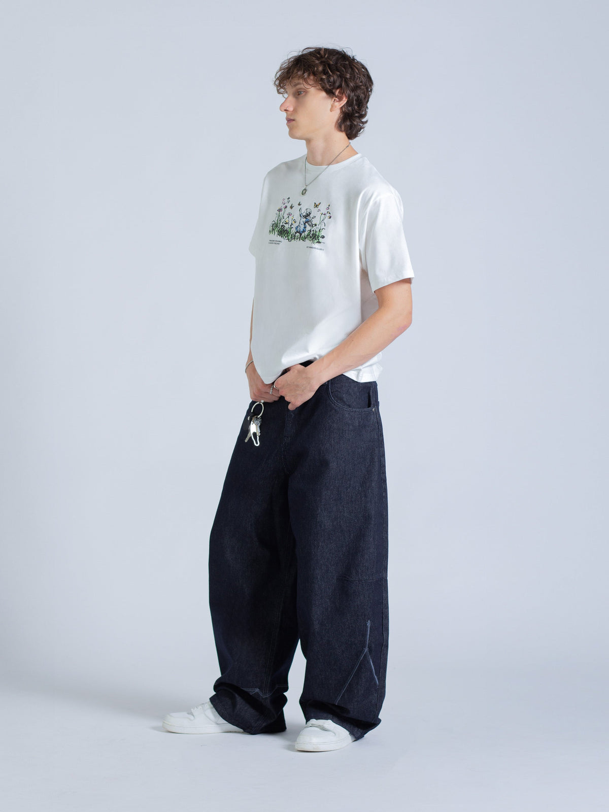 SEARCHING FOR THE DRM TEE - WHITE