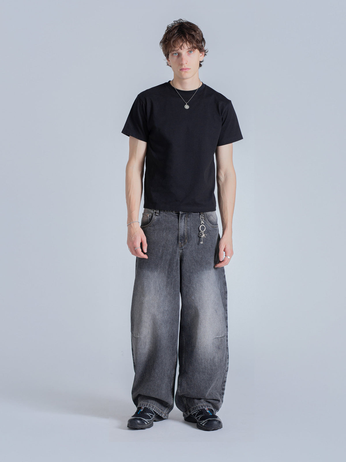 EVERYDAY BAGGY JEANS - GREY