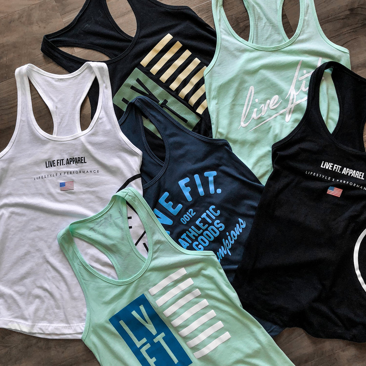 Nation Women's Racerback - Mint