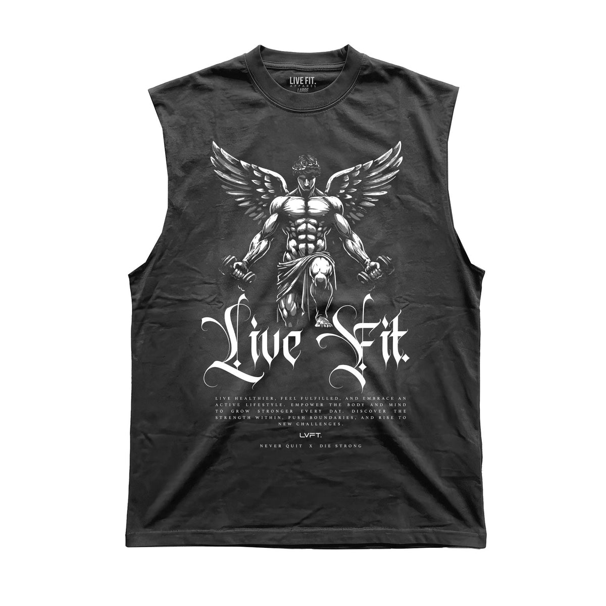 Angel Muscle Tank - Shadow