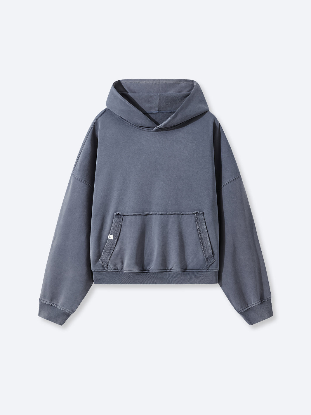 IN PROGRESS REVERSIBLE HOODIE - BLUE LAVENDER