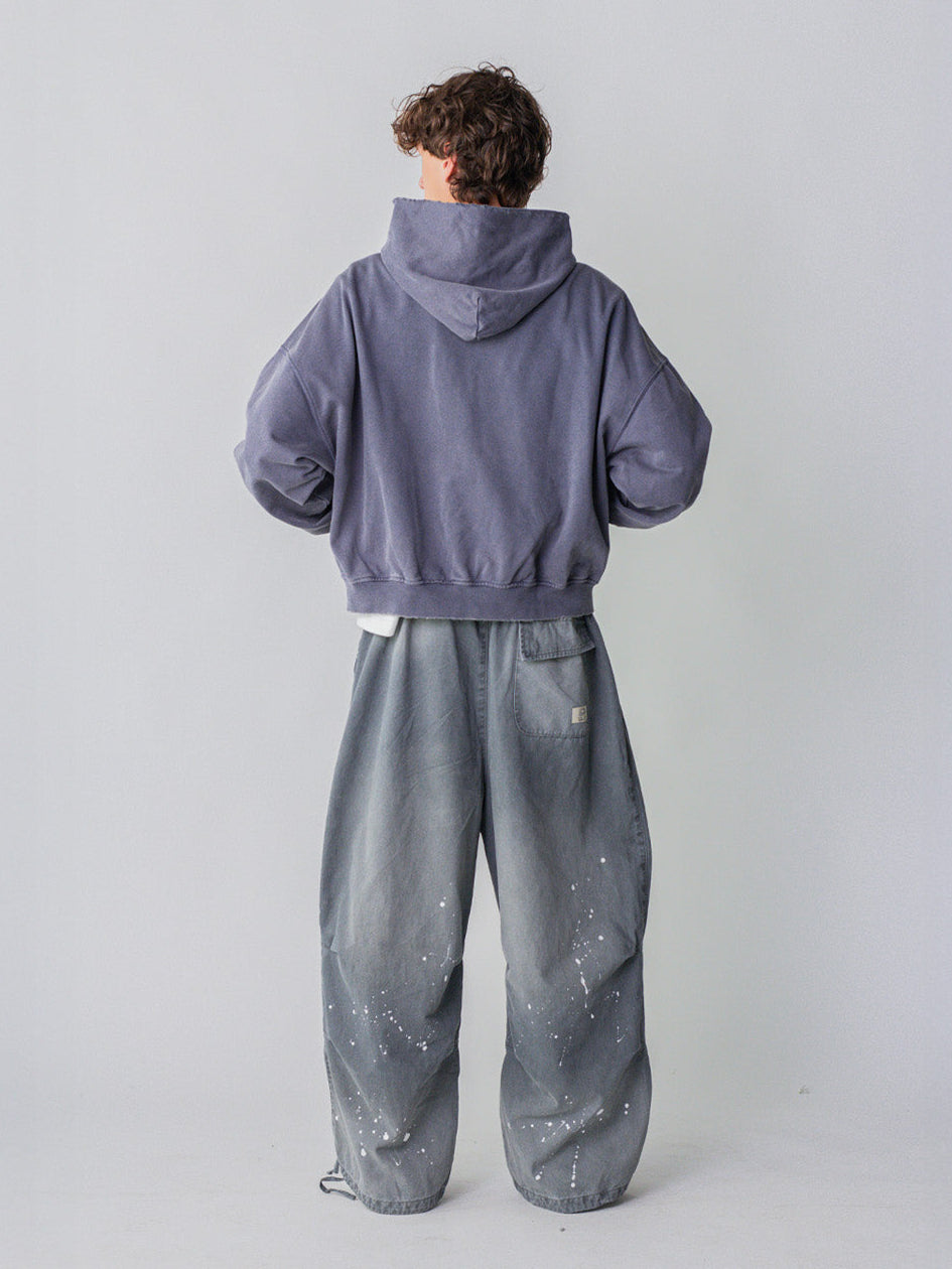 PAINTER'S PARACHUTE PANTS - GREY