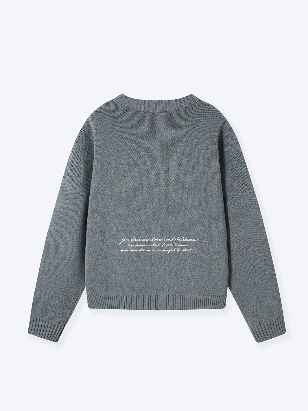 ROOTS OF JOY KNIT - GRAPHITE
