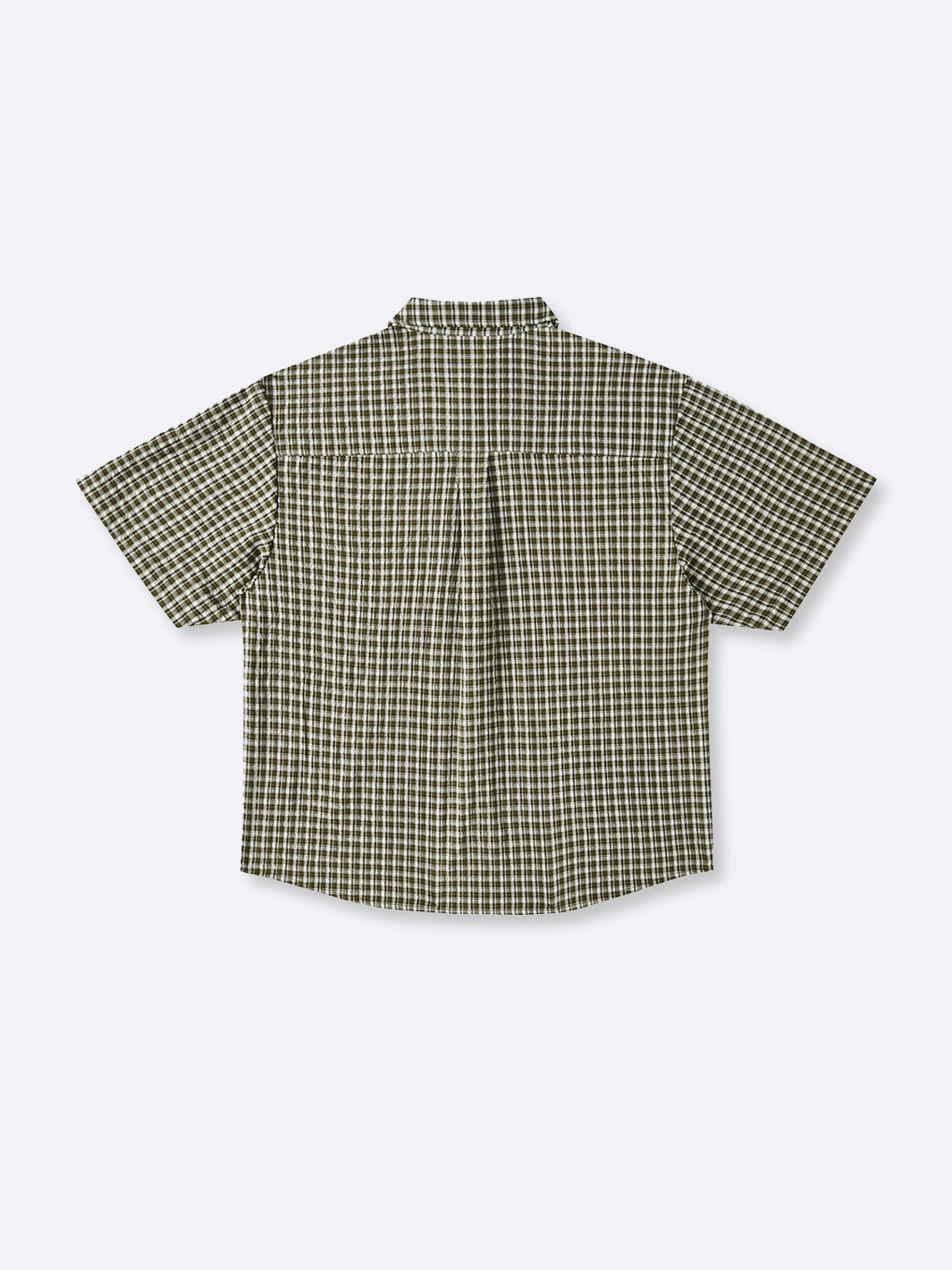 OTW SHORT SLEEVE PLAID - GREEN