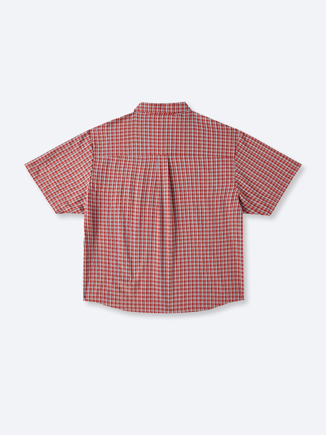 OTW SHORT SLEEVE PLAID - RED