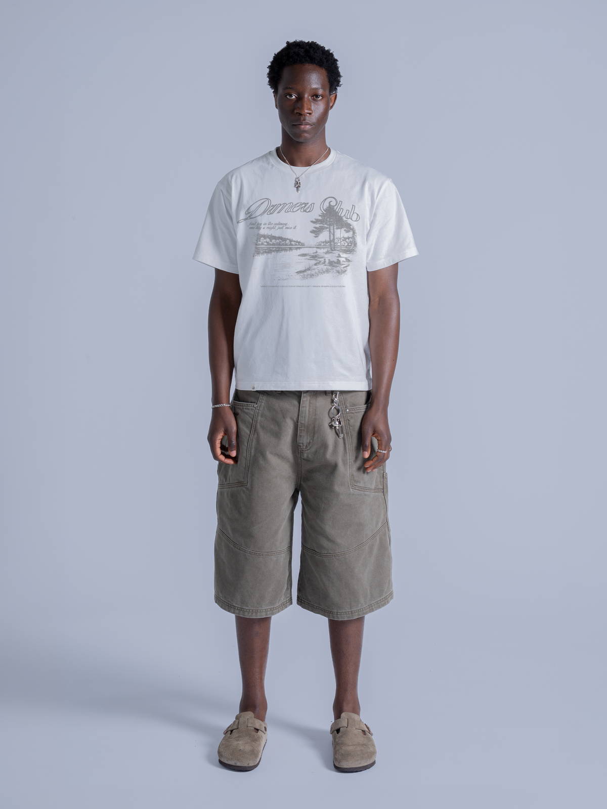 SIMPLE PLEASURES TEE - WHITE