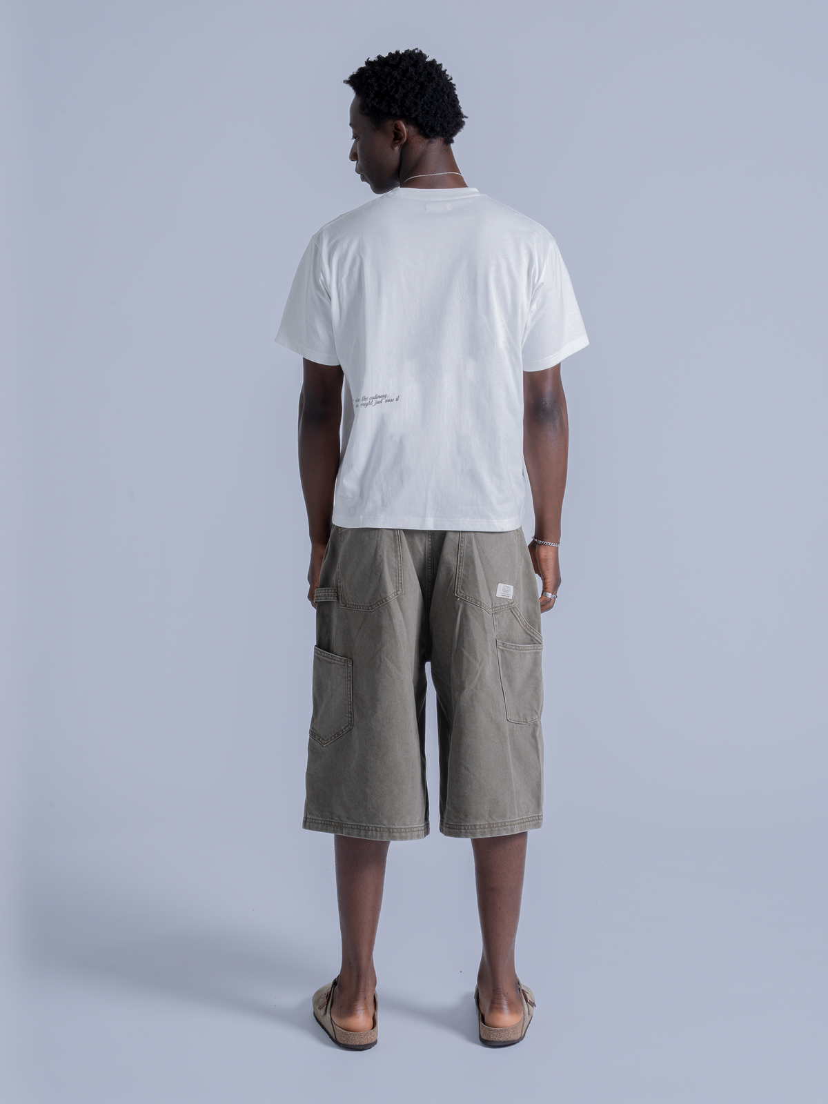 SIMPLE PLEASURES TEE - WHITE