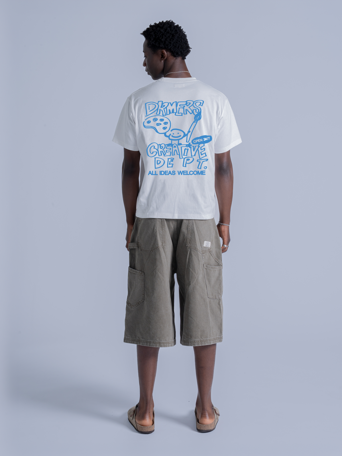 CREATIVE DEPT DOODLE TEE - WHITE