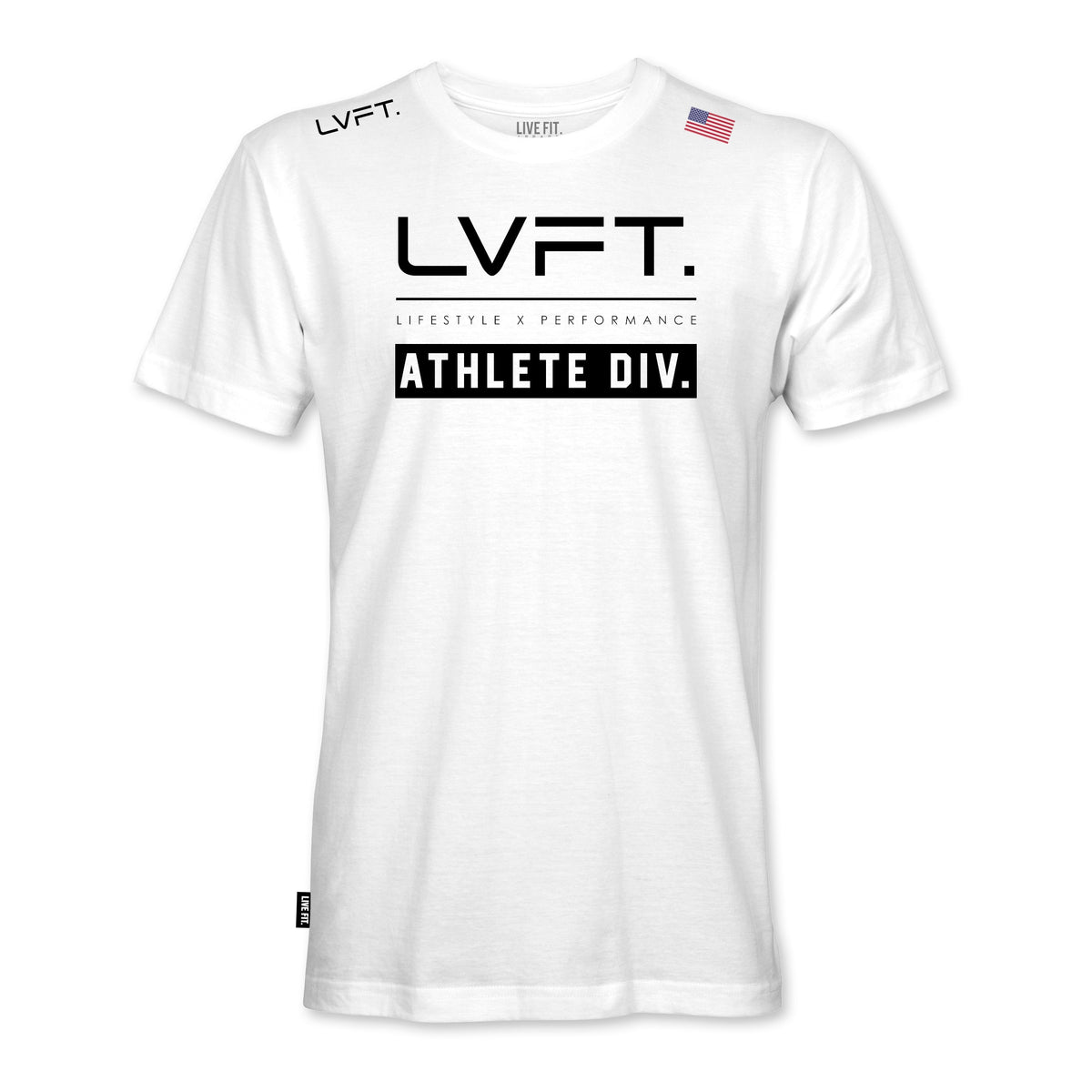 Athlete Division Tee - White
