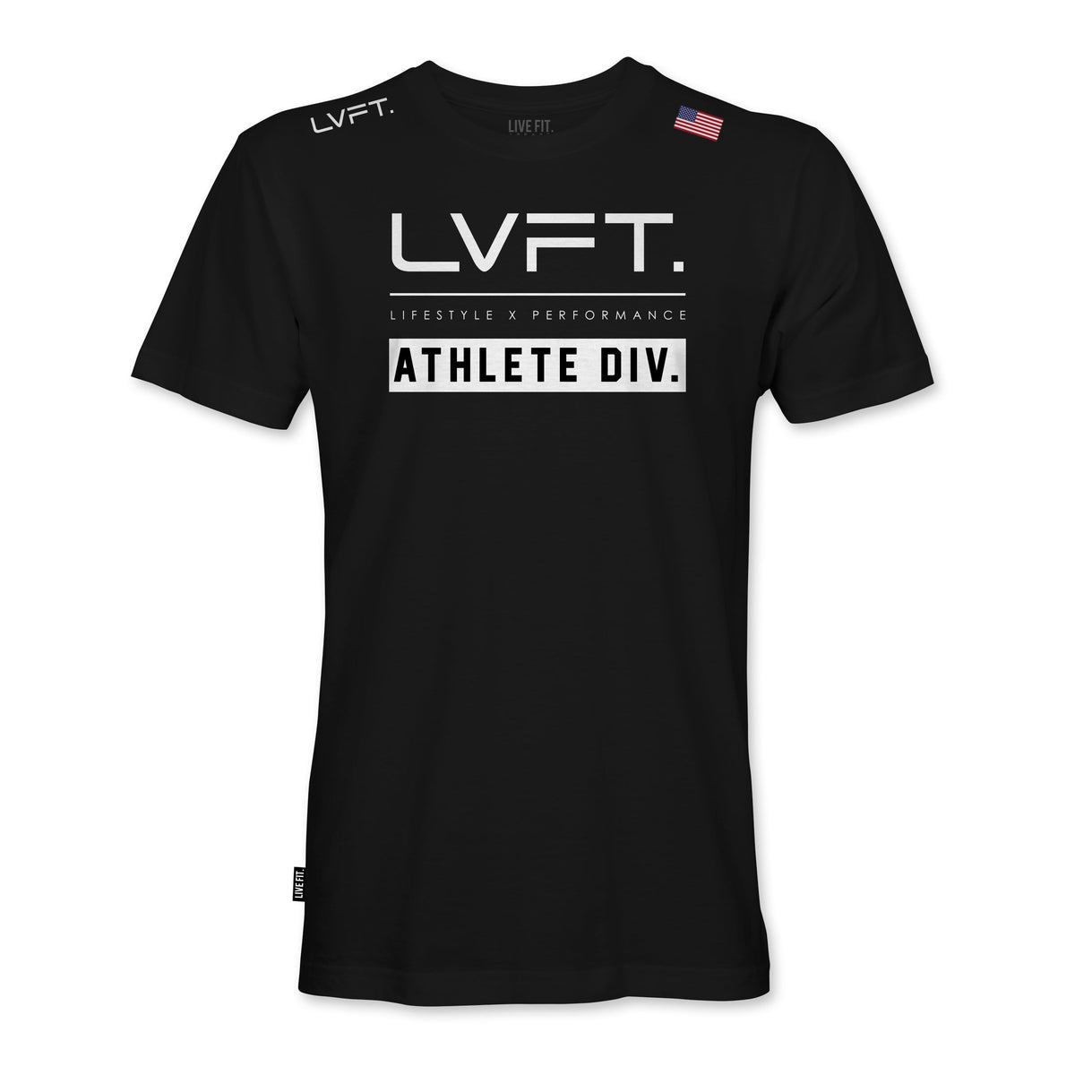 Athlete Division Tee - Black