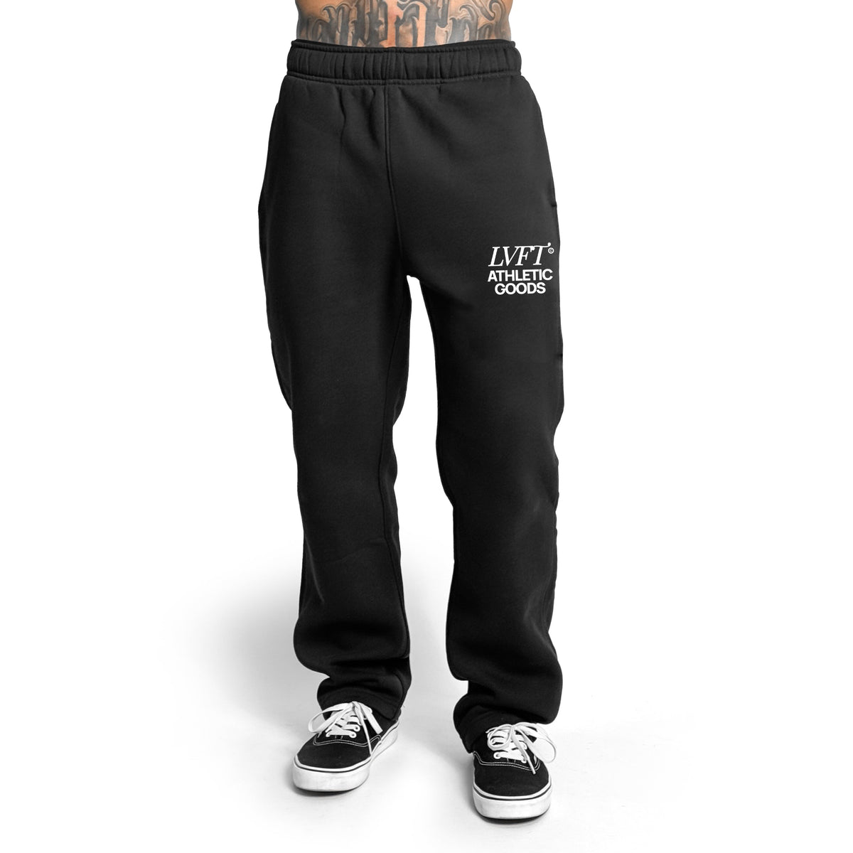 Athletic Goods Clubhouse Straight Leg Sweats - Black