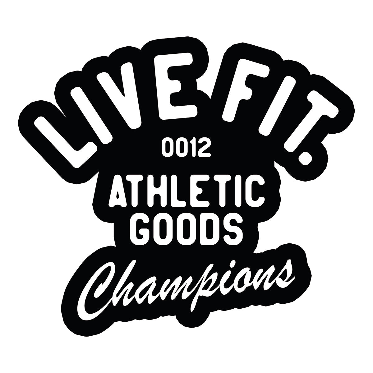 Athletic Goods Sticker