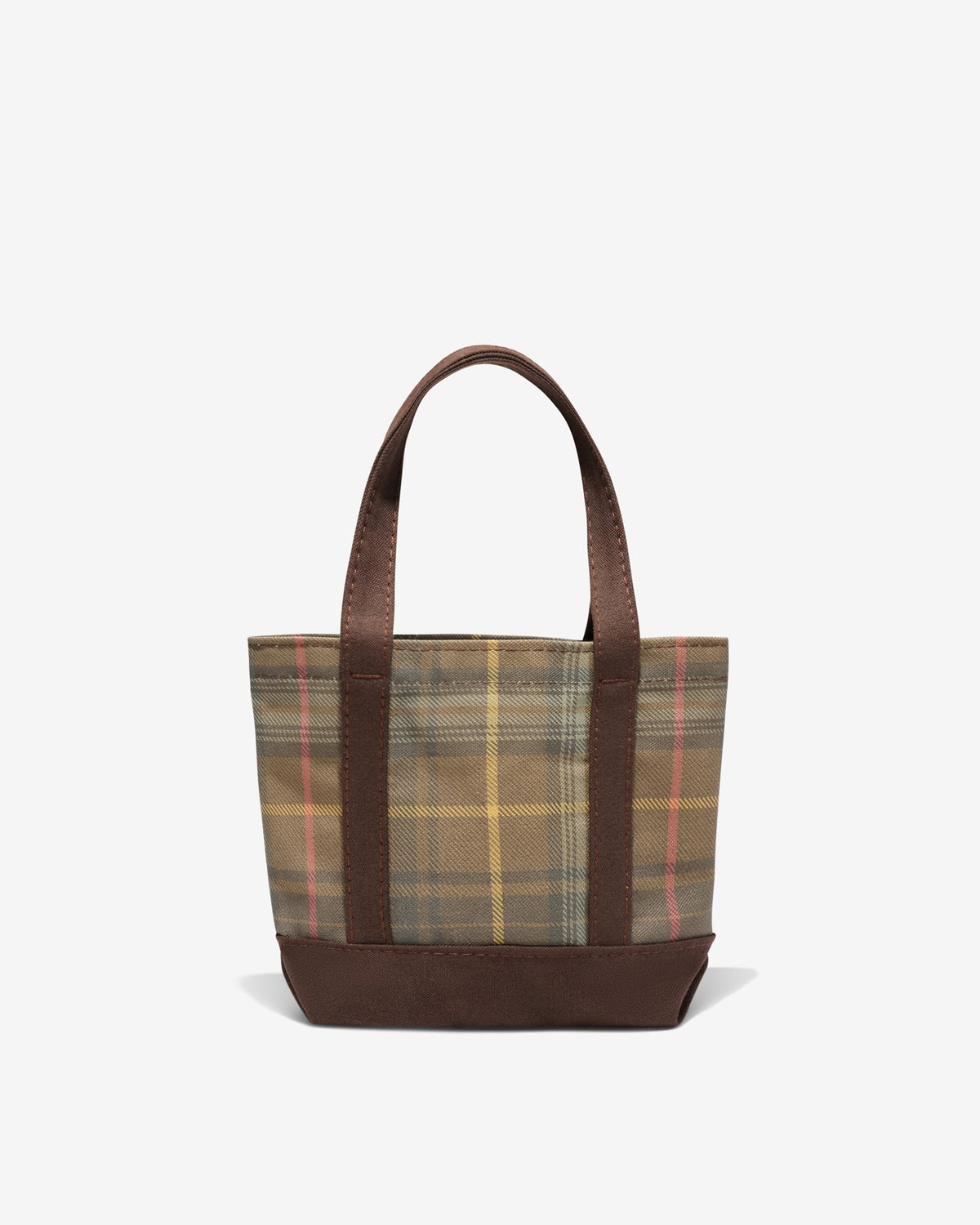 Tartan Print Mini Tote Bag