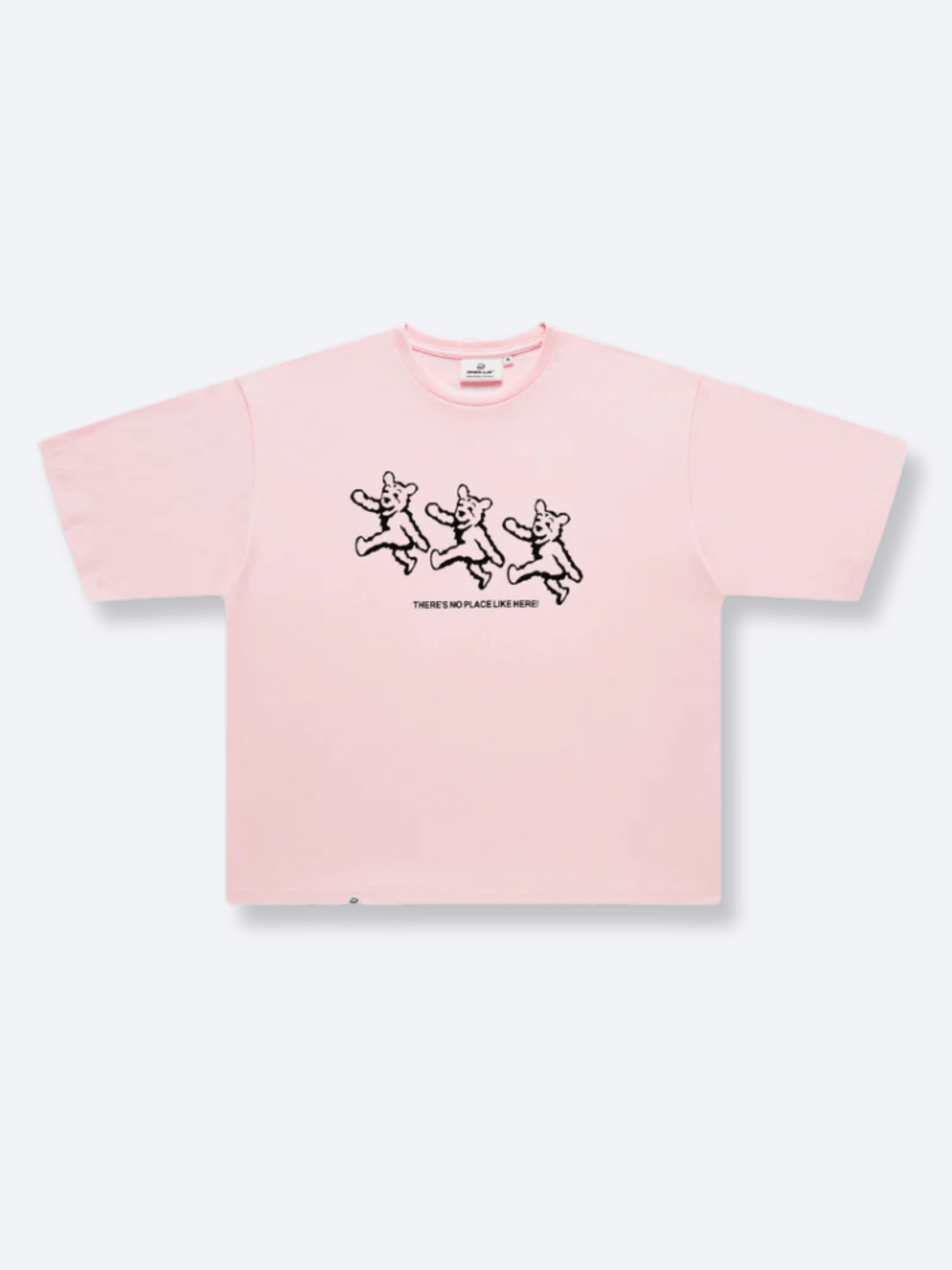 BEAR TEE - LIGHT PINK