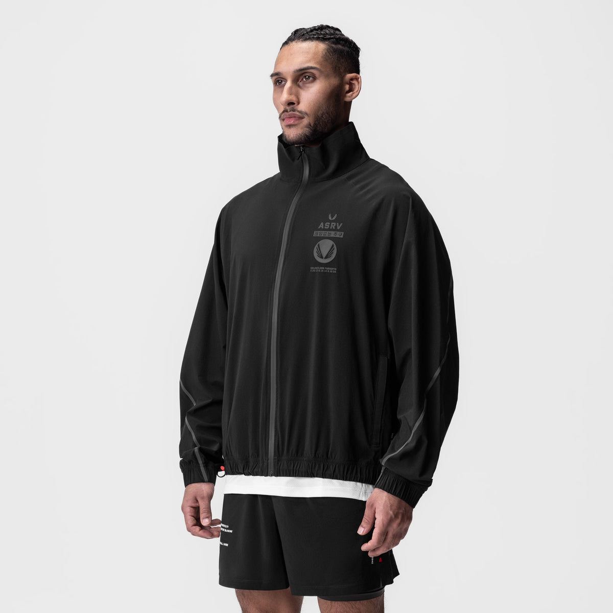 0950. Aerotex™ Track Jacket - Black/Black
