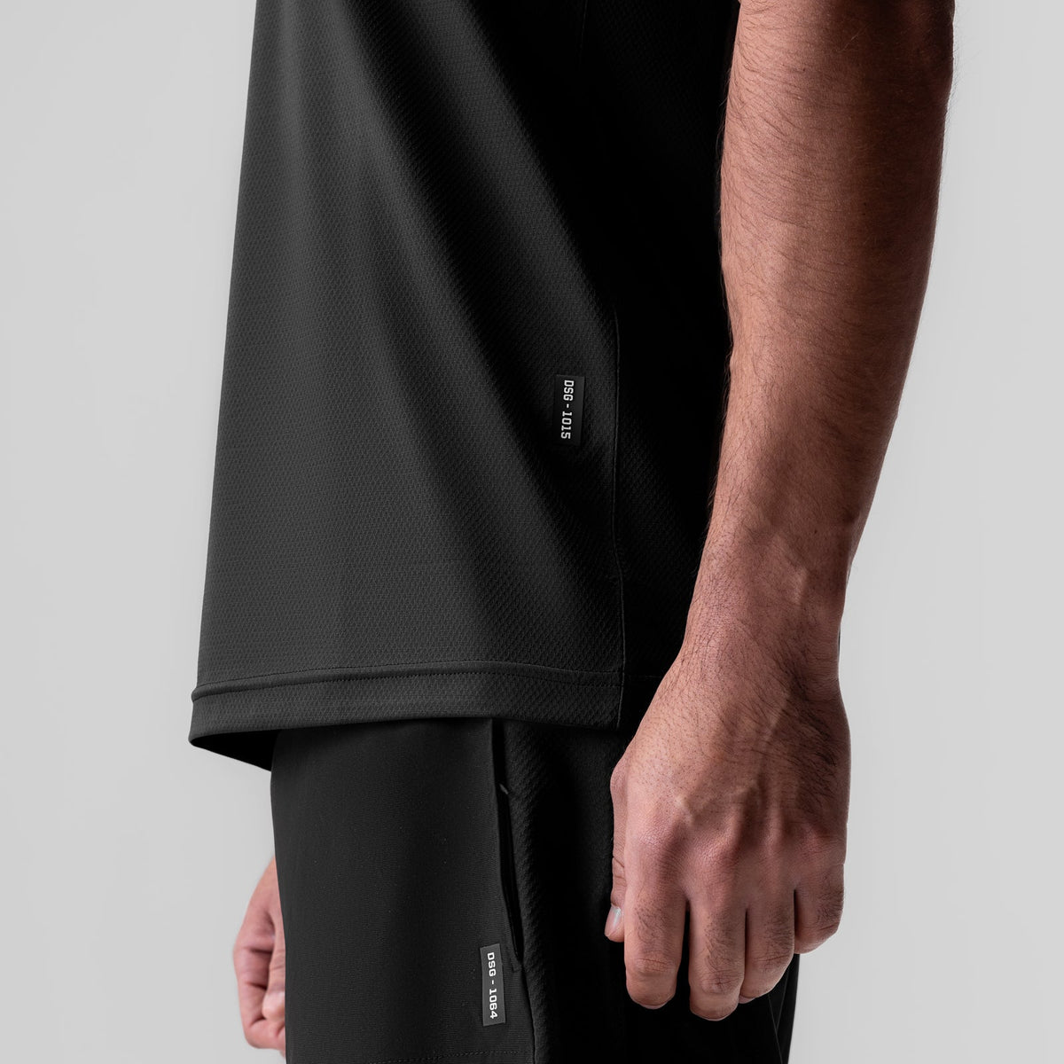 ASRV x Tonal AeroSilver® Essential Tee - Black