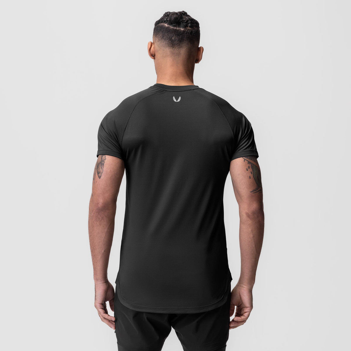 0660. AeroSilver® Established Tee - Black