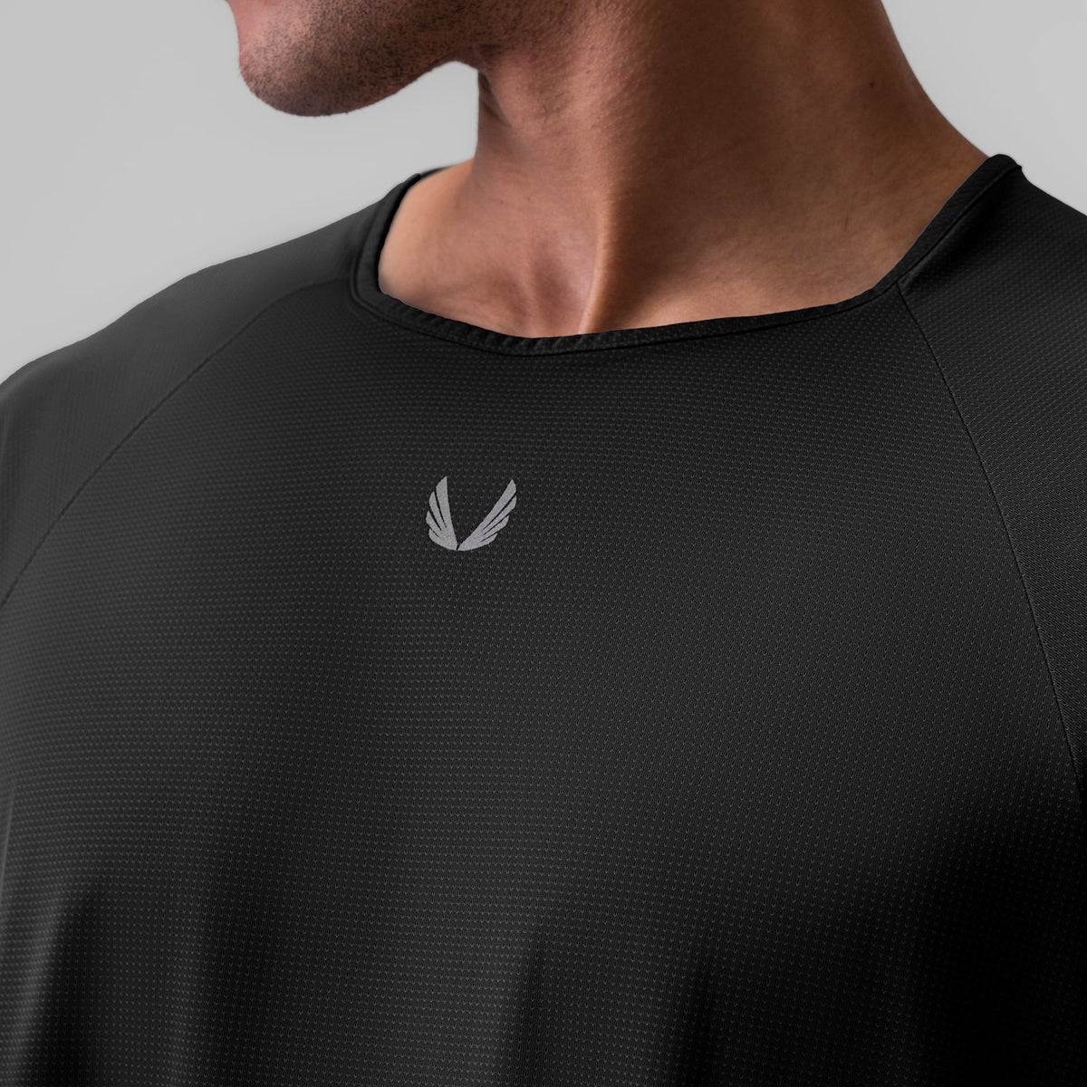 1089. Ice-Skin™ Oversized Tee - Black