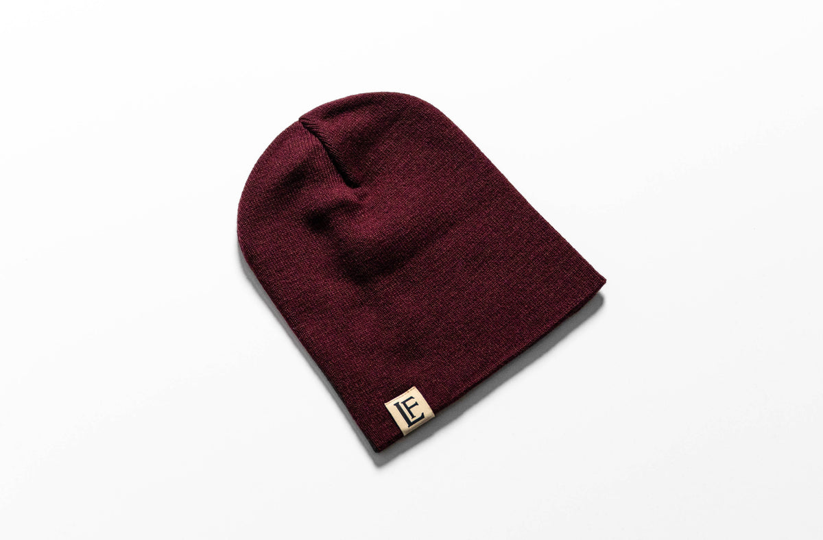 LF Beanie - Burgundy