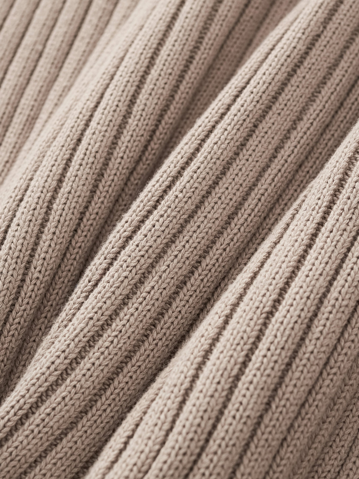 DRMERS RIBBED KNIT - BROWN