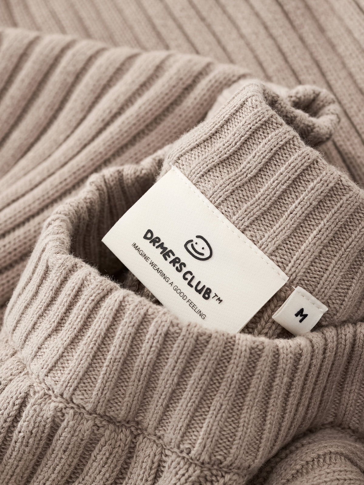 DRMERS RIBBED KNIT - BROWN