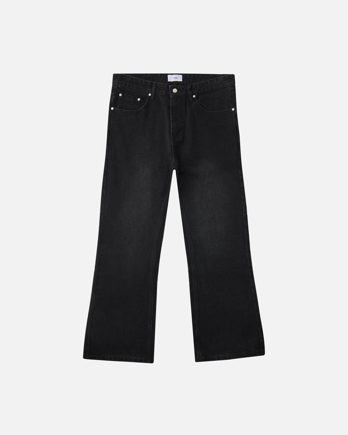 Bootcut Denim - Washed Black