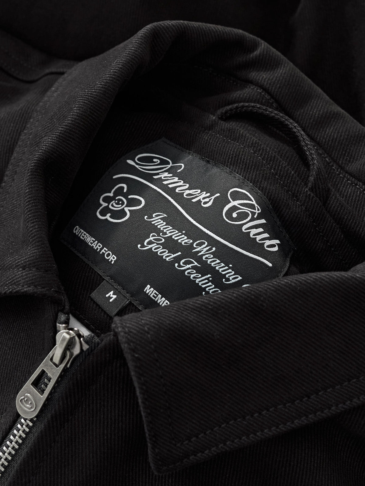 COLLARED JACKET - BLACK
