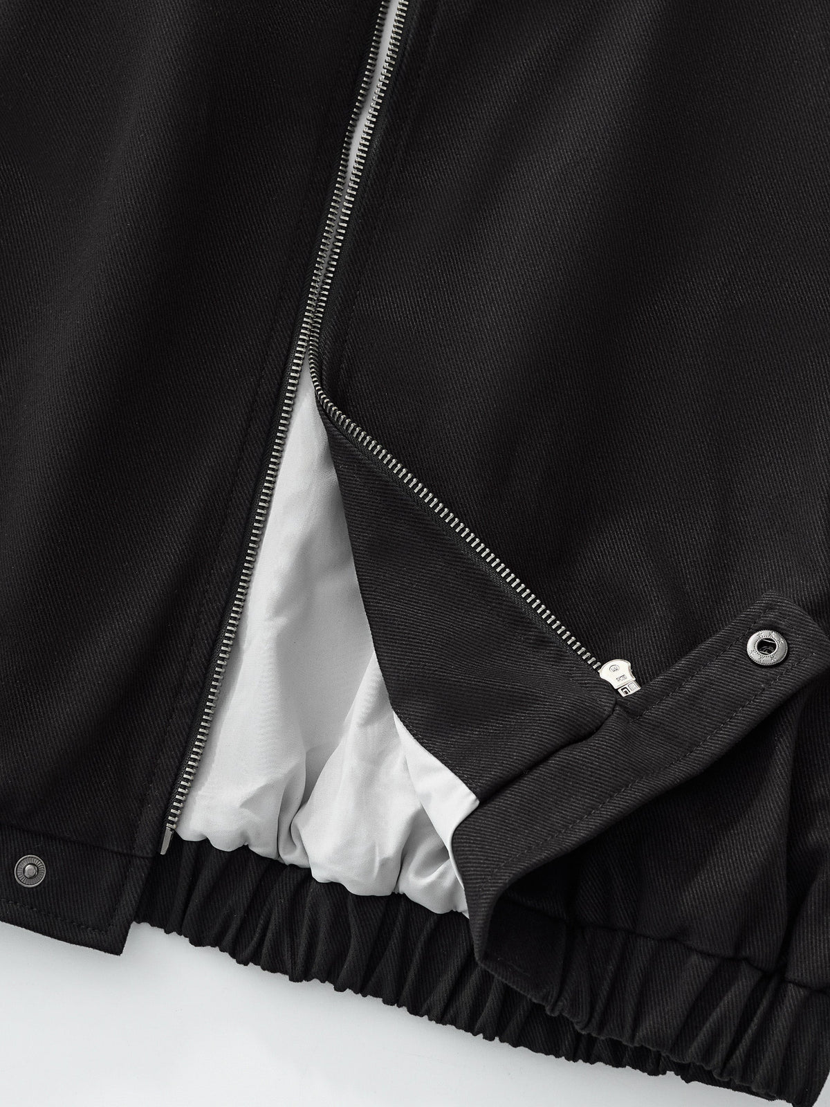 COLLARED JACKET - BLACK