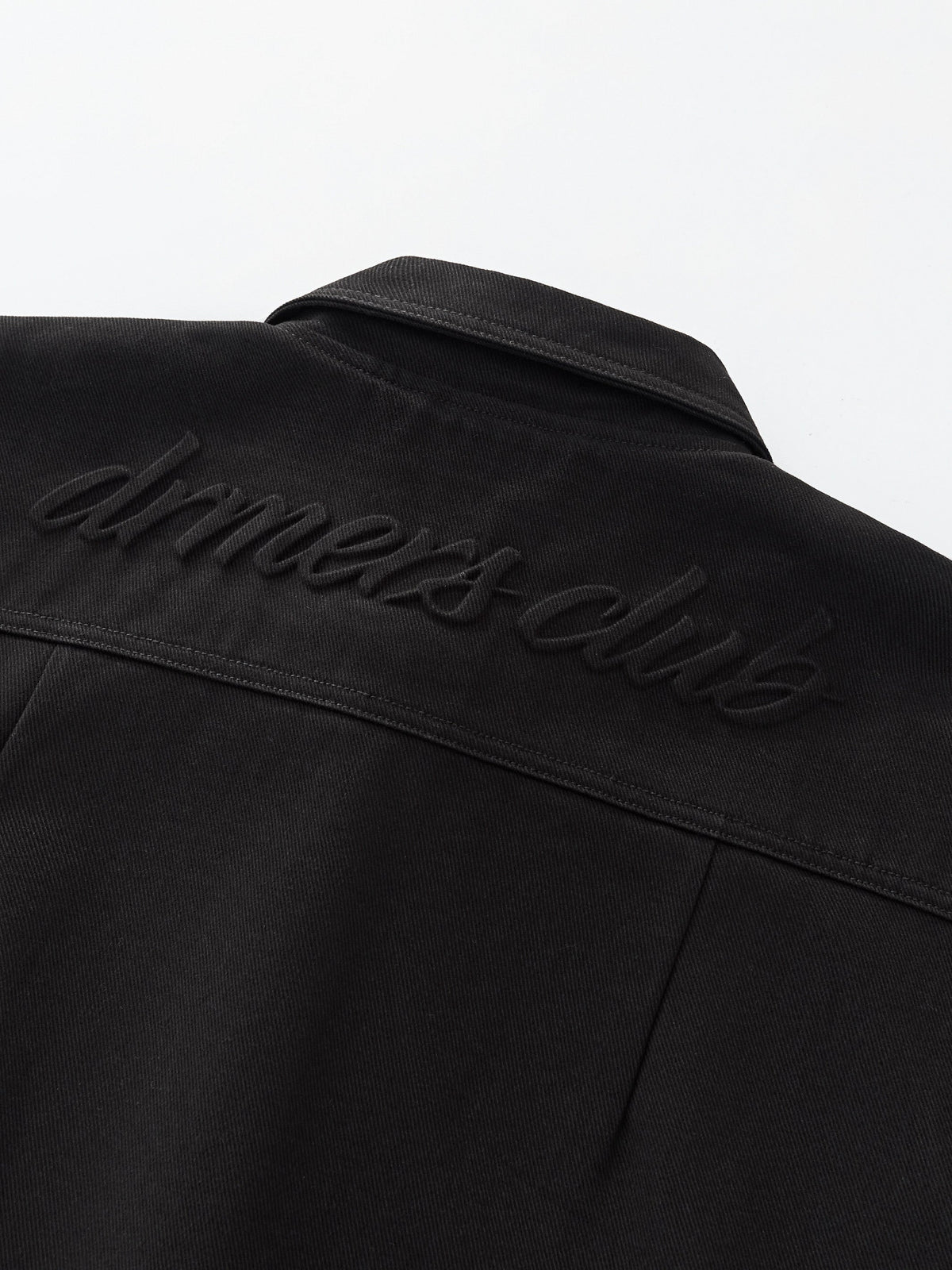 COLLARED JACKET - BLACK