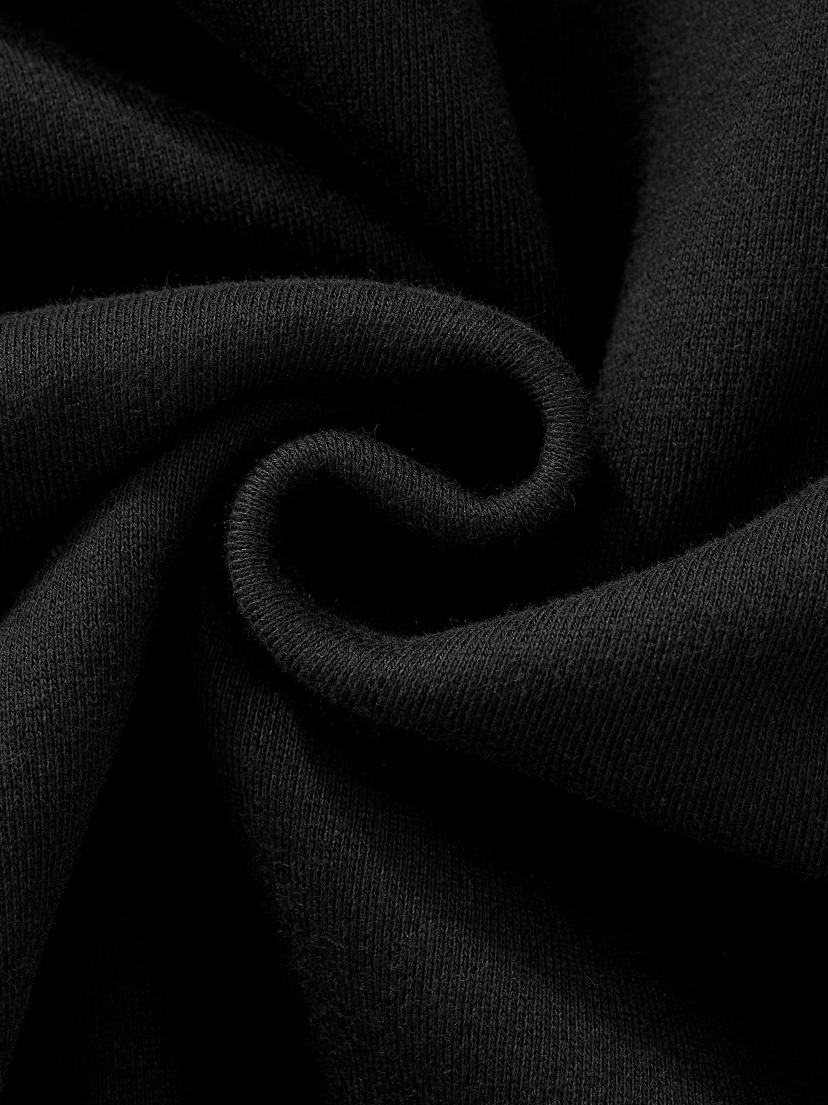SIGNATURE BASIC ZIP UP - BLACK