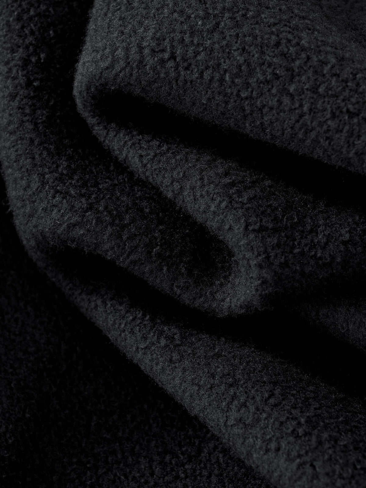 SIGNATURE BASIC ZIP UP - BLACK