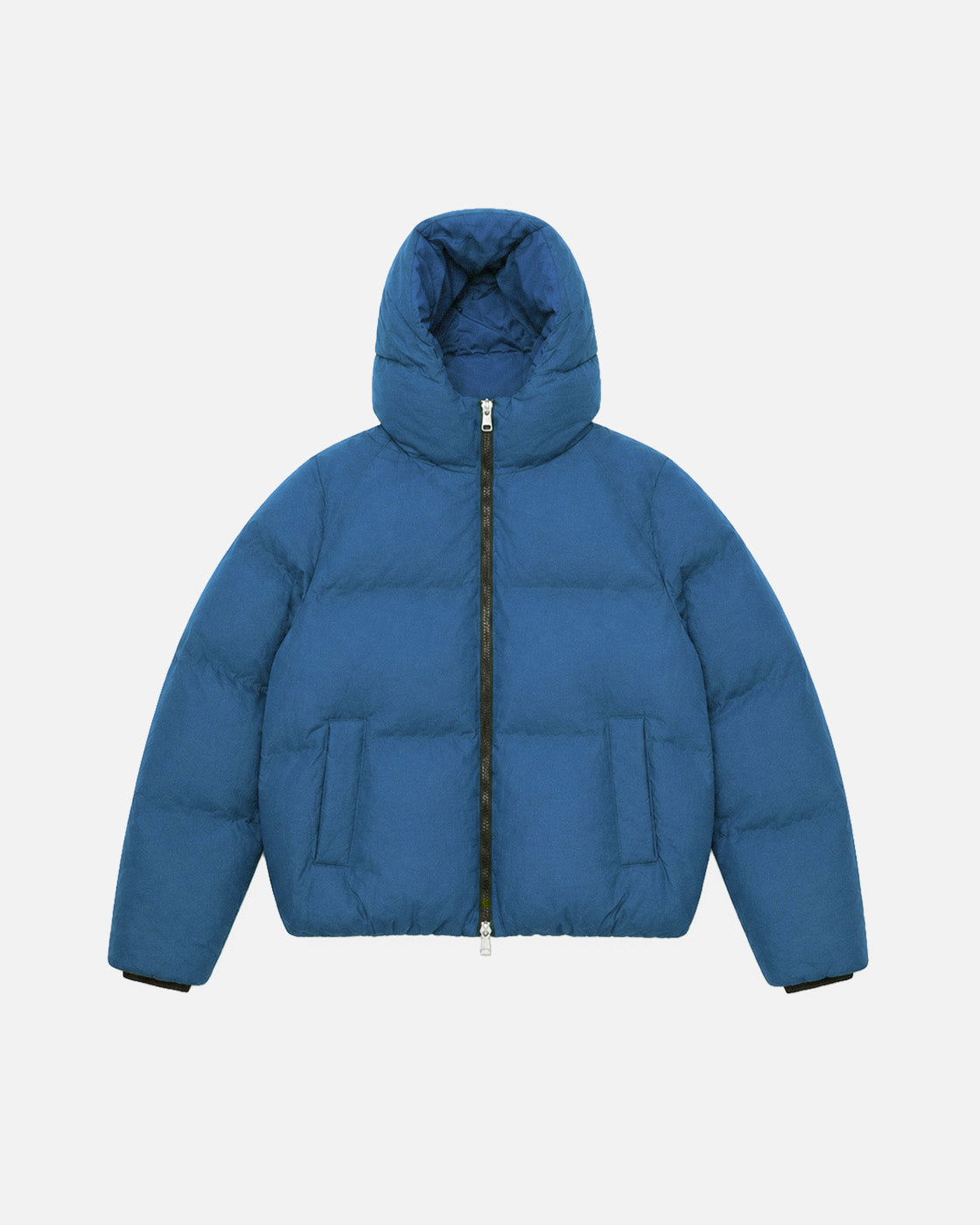 Hooded Puffer Jacket - Blue