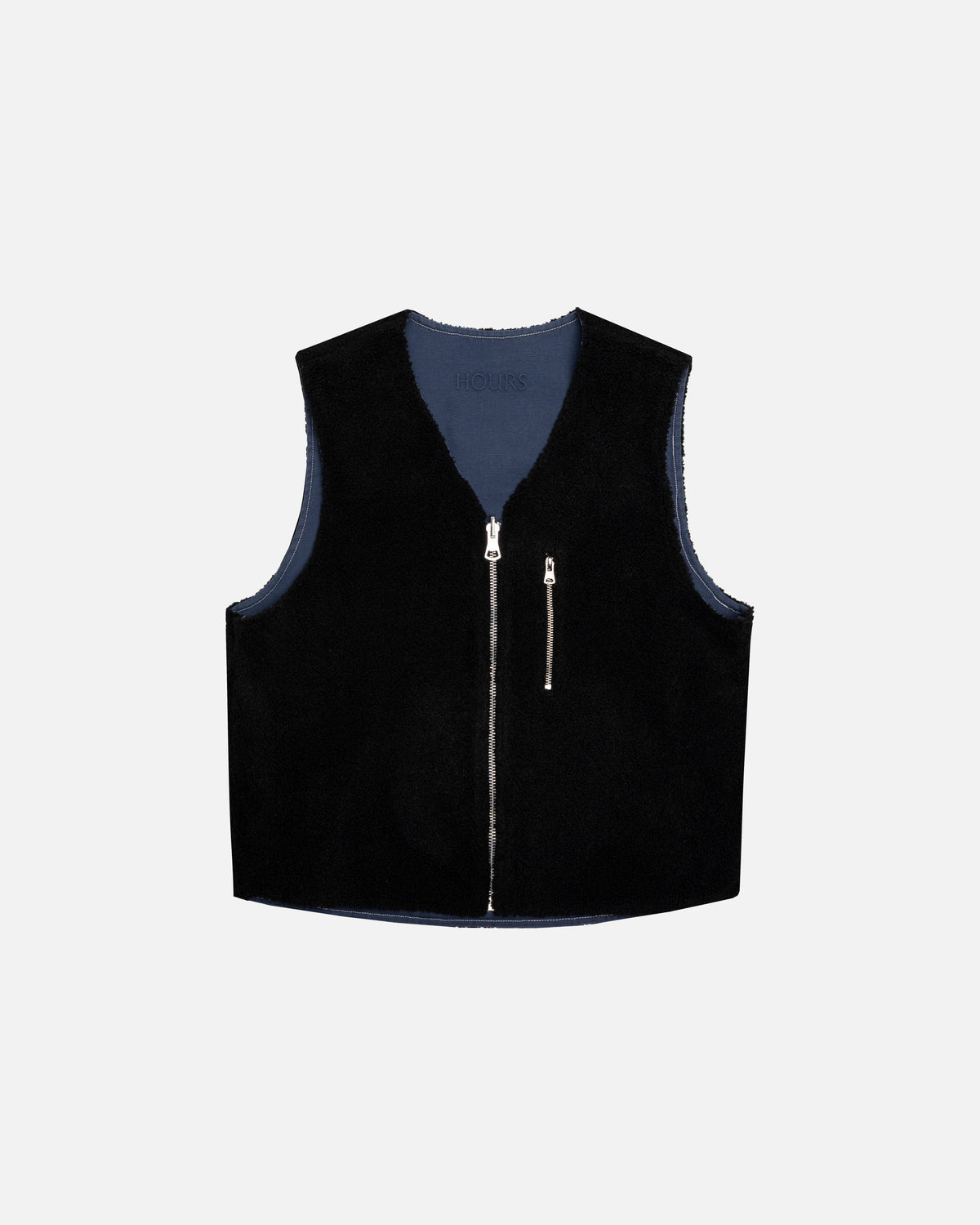 Reversible Workwear Vest - Washed Blue