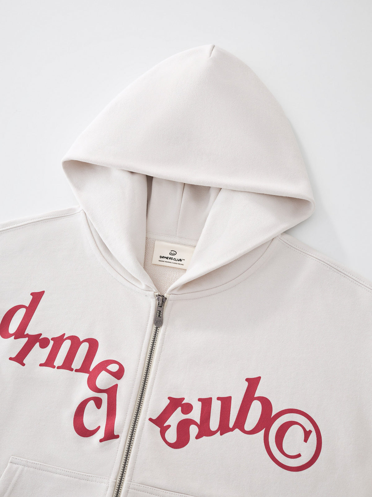 HANGING LETTERS ZIP - OFF WHITE