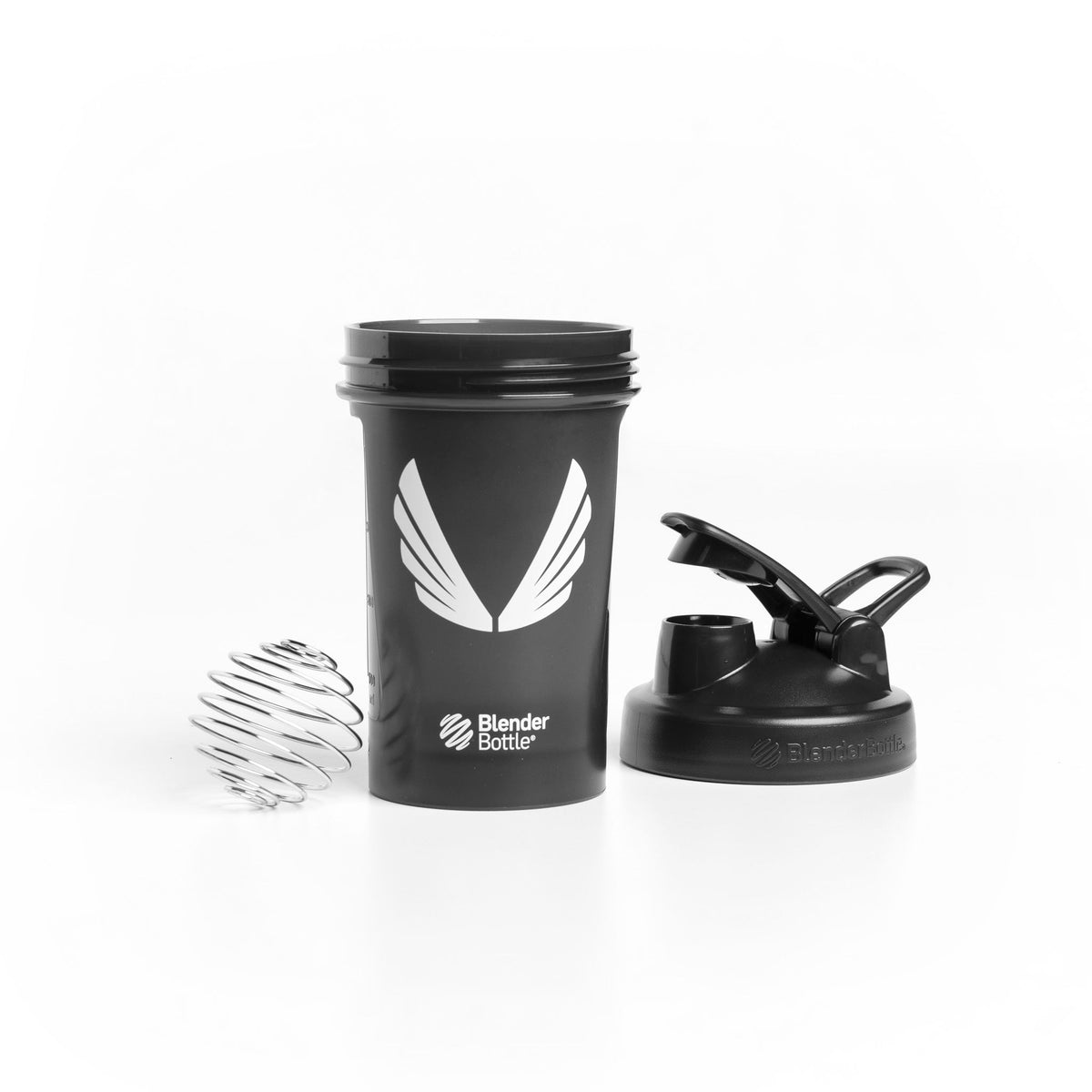 ASRV x Blender Bottle® Mini Plastic Shaker - Black "Wings"