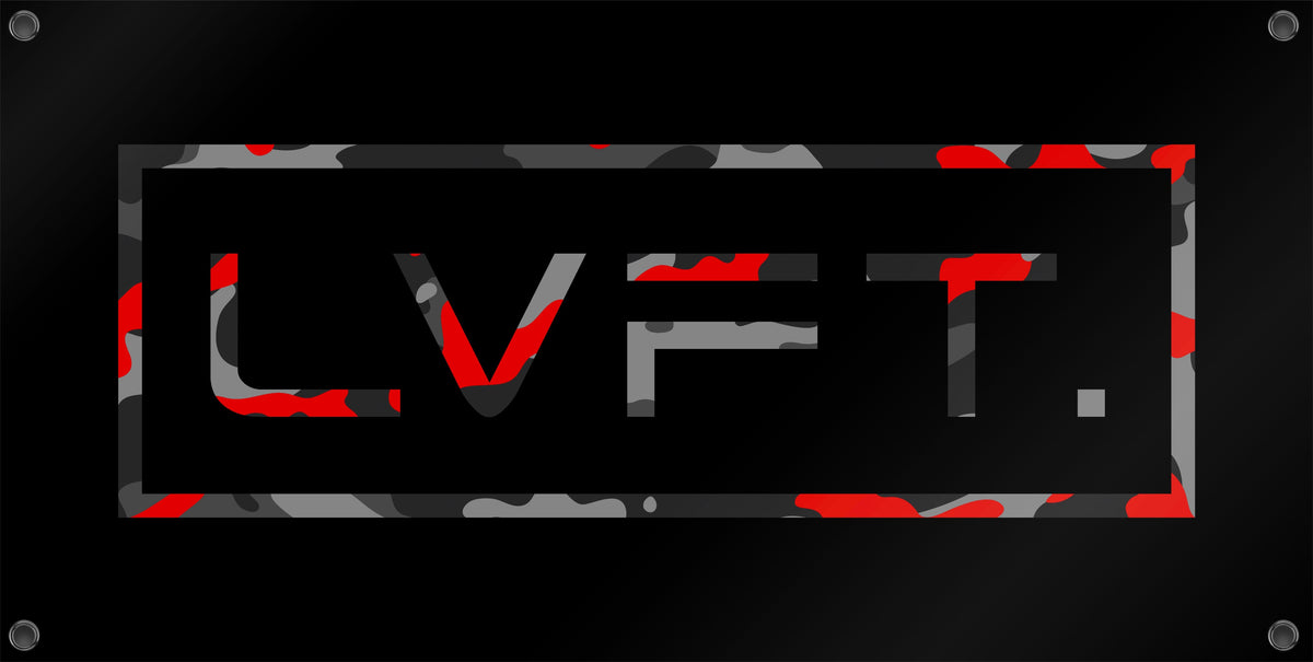 Box Logo Banner Red Camo