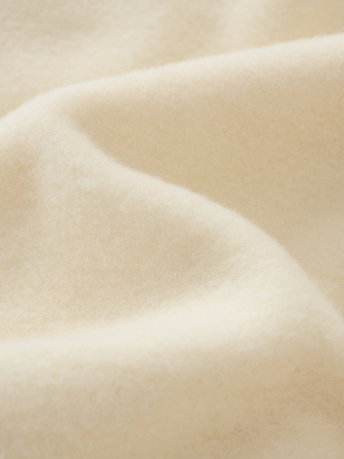 SIGNATURE BASIC QUARTER ZIP - CREAM