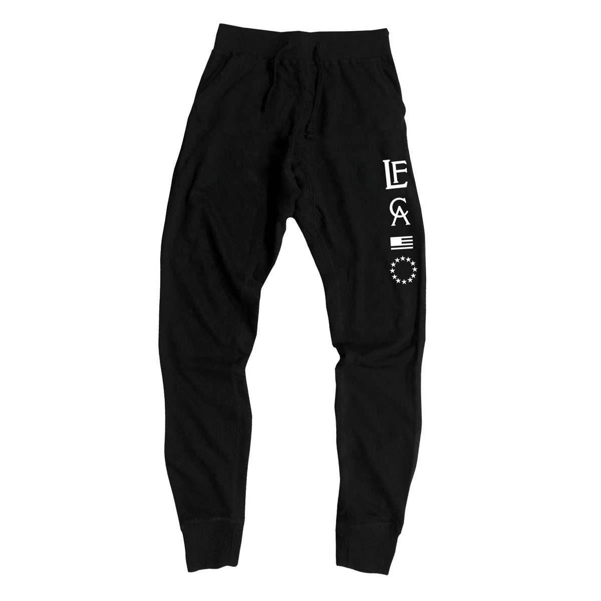 CA Fleece Joggers - Black