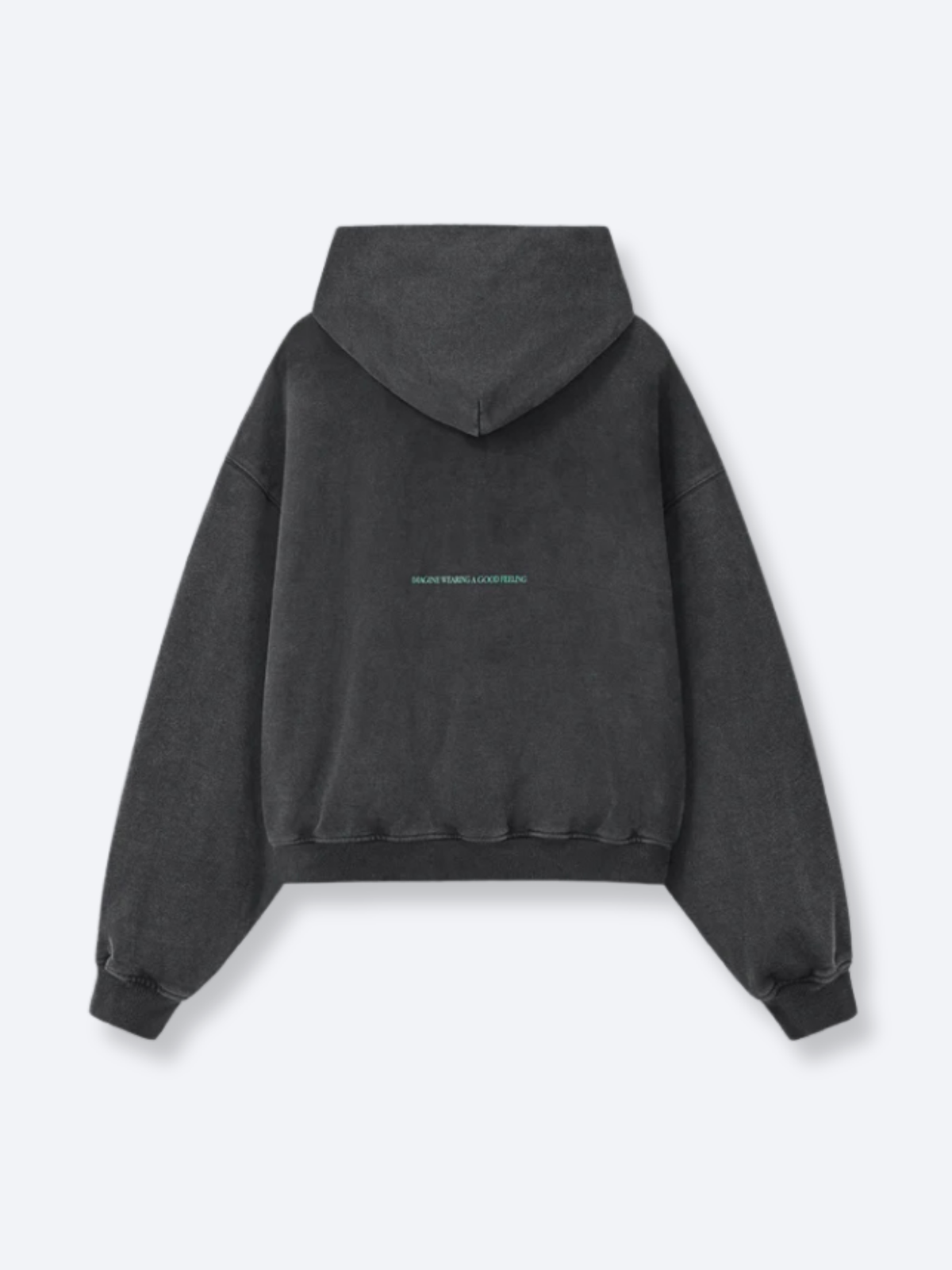 CANDY HEARTS HOODIE - VINTAGE BLACK
