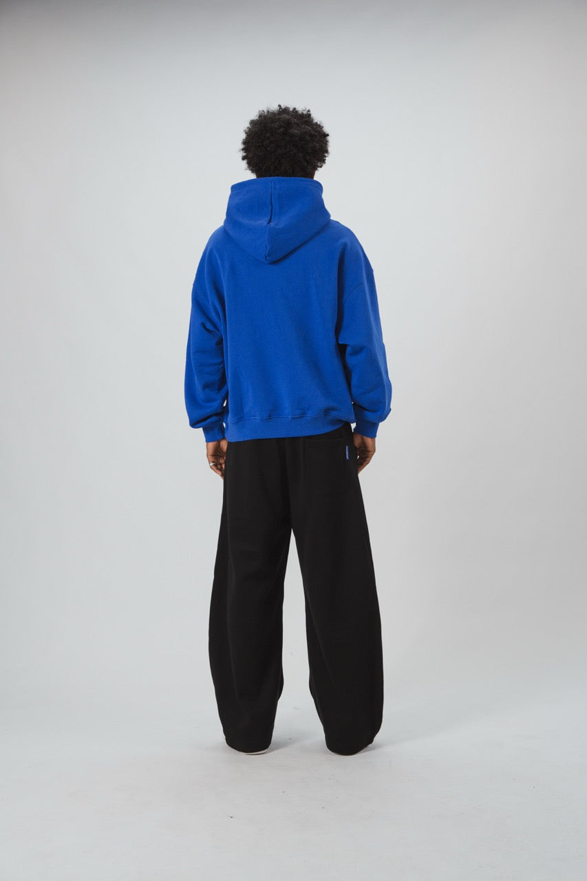 Drop Shoulder Hoodie - Royalblue