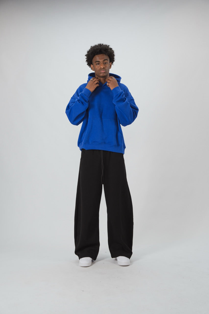 Drop Shoulder Hoodie - Royalblue