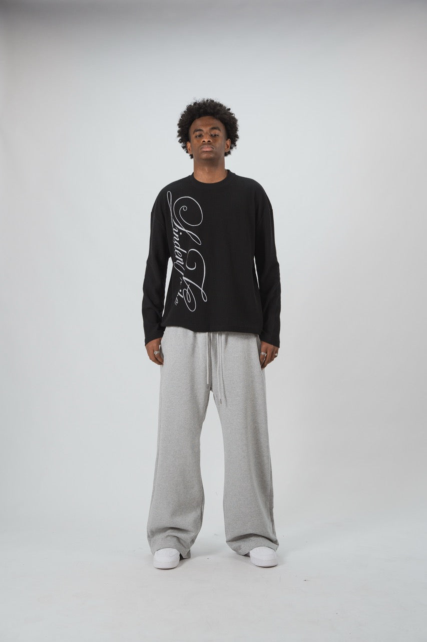 LINDEN Straight Sweatpants Grey