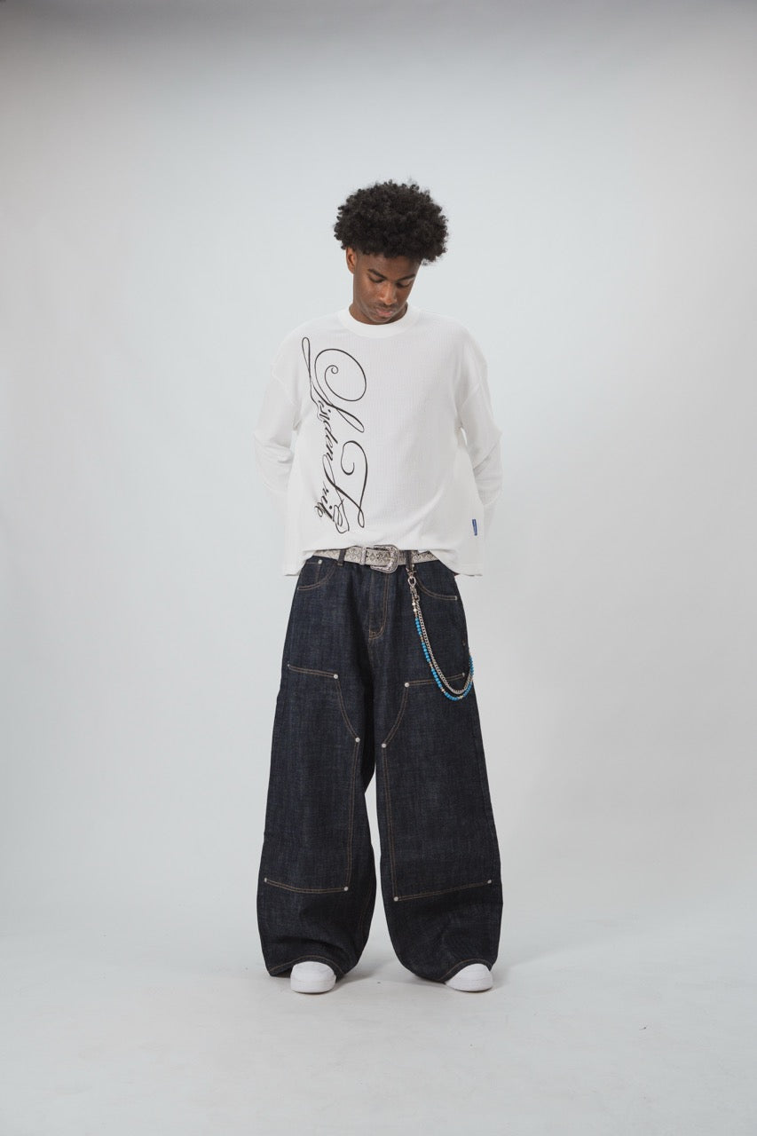 Double Knee Selvage Denim