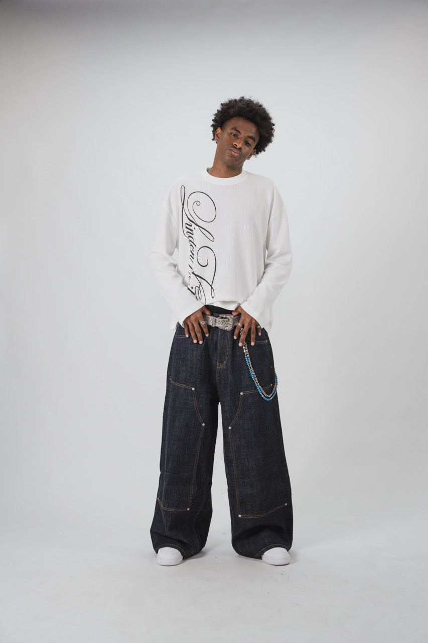Double Knee Selvage Denim