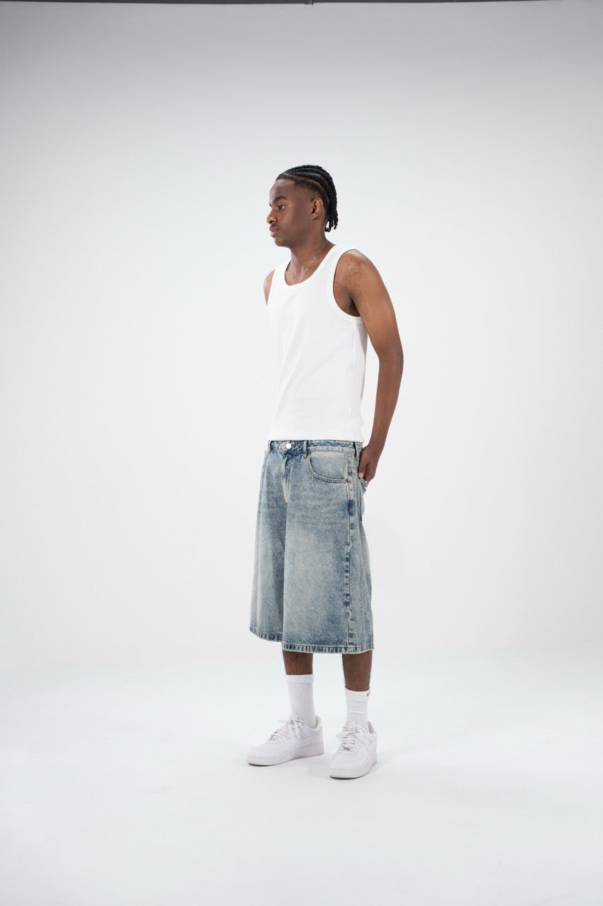 Baggy Denim Shorts