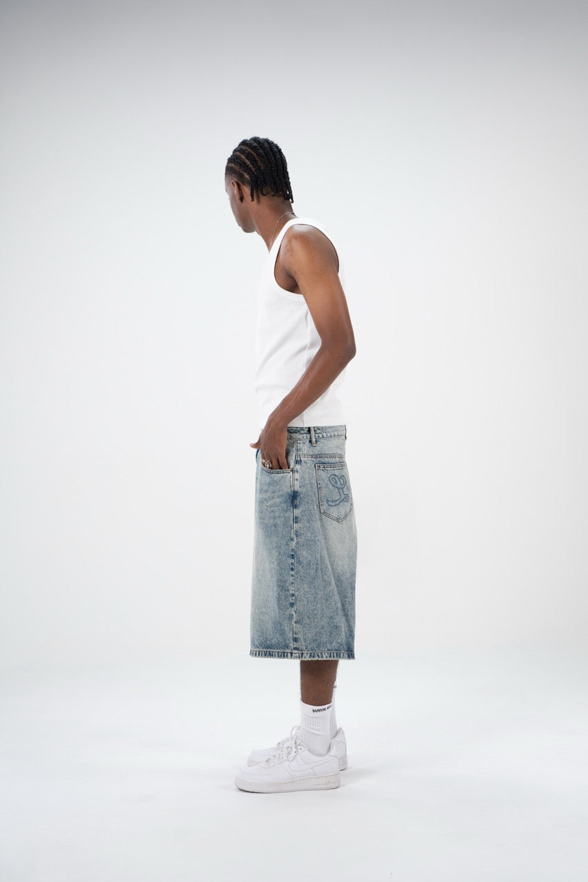 Baggy Denim Shorts